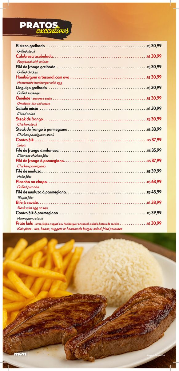 Página 7 do cardápio do Ponto da Esfiha Higienópolis